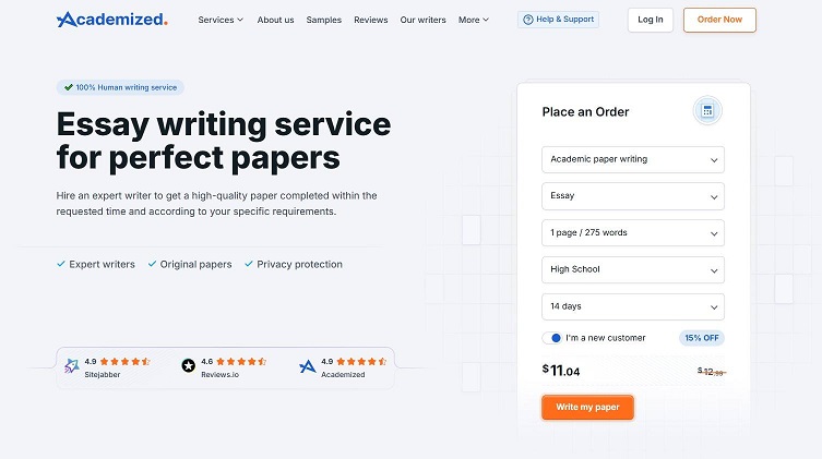 Academized.com updated