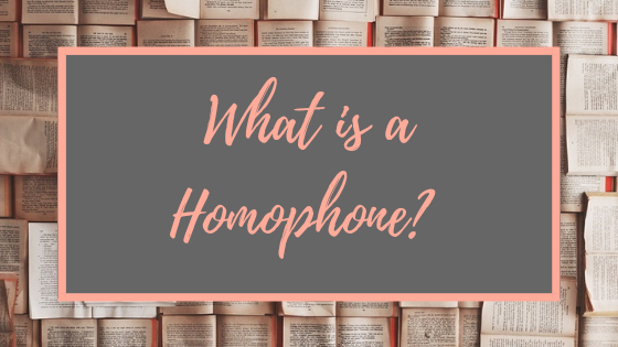 what is a homophone